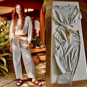 Cozy Gray Long Sleeve Women's Top